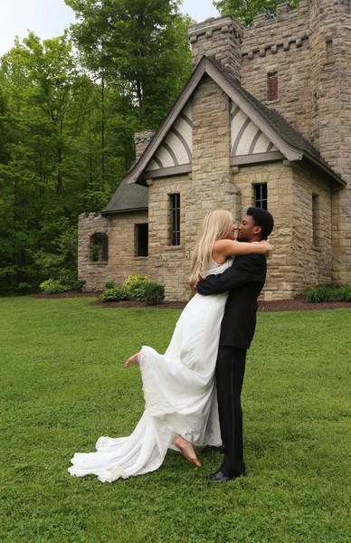  - Castle and Waterfall Wedding