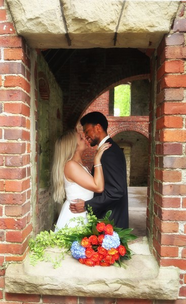  - Castle and Waterfall Wedding
