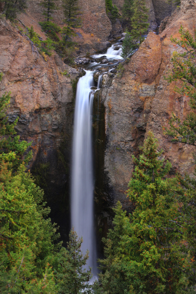 Yellowstone Waterfall - Landscapes, Places, and Things in Nature