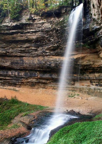 Munising Falls Stream - Landscapes, Places, and Things in Nature