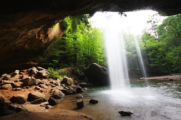 Behind the Falls - Landscapes, Places, and Things in Nature
