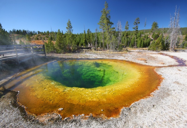 Chromatic Spring at Yellowstone - Yellowstone National Park