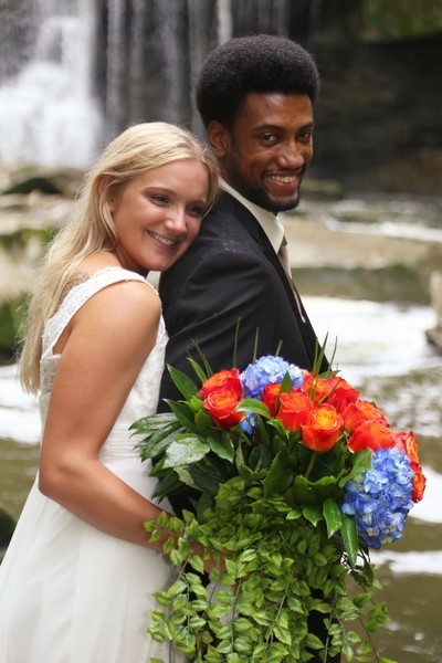  - Castle and Waterfall Wedding