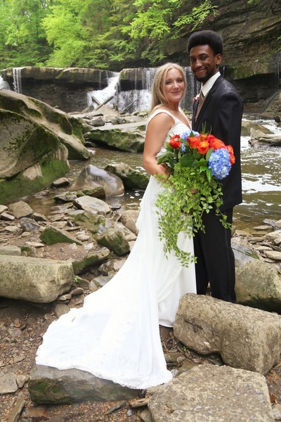  - Castle and Waterfall Wedding