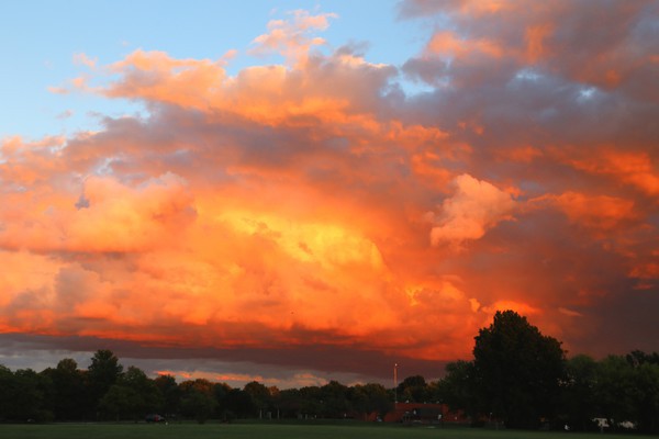 Clouds turning Red and Yellow.. - Landscapes, Places, and Things in Nature