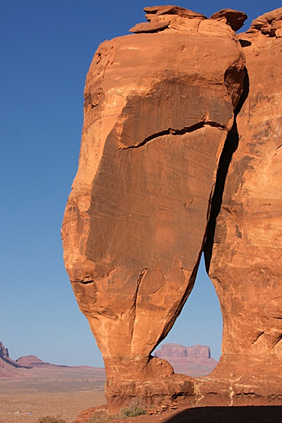 Teardrop at Monument Valley - Utah- Arches, Monument Valley, Canyonlands