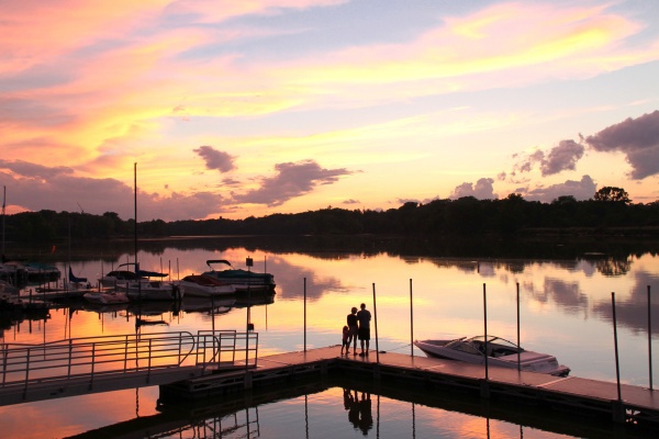 Cool Sunset at Perry Docks - Landscapes, Places, and Things in Nature