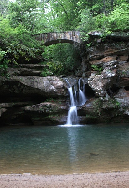 Old Mans Cave Falls - Landscapes, Places, and Things in Nature