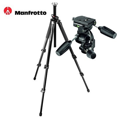 Photography Video MANFROTTO 055XPROB TRIPOD 808RC4 for Hire - Stands, Tripods, Booms