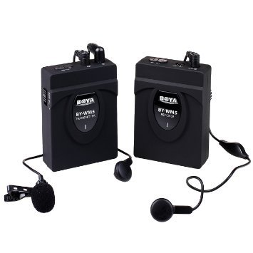 Boya By-WM5 Wireless Lavalier for Hire - Audio and Sound Equipment for Hire
