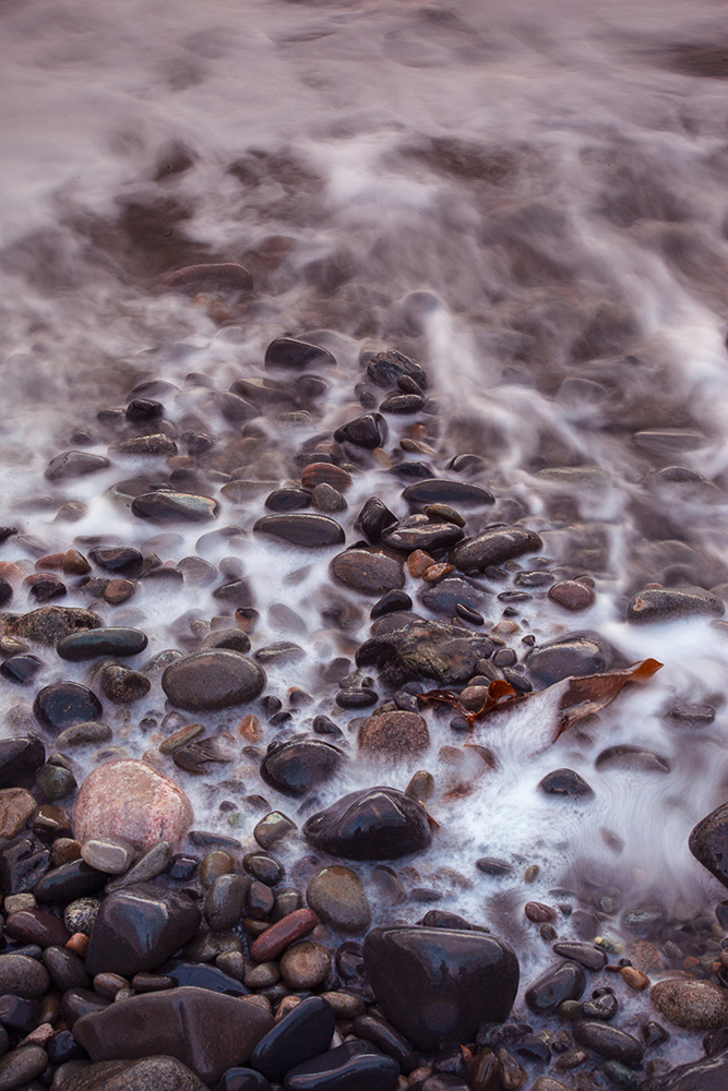 Retreating Wave - Abstract and Detail