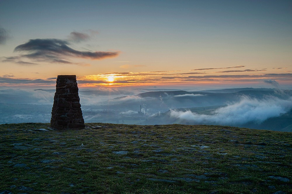 Mam Tor Trig Point, Peak District - Land