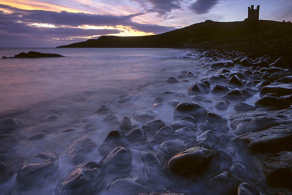 Dunstanburgh Castle, Northumberland - Sea