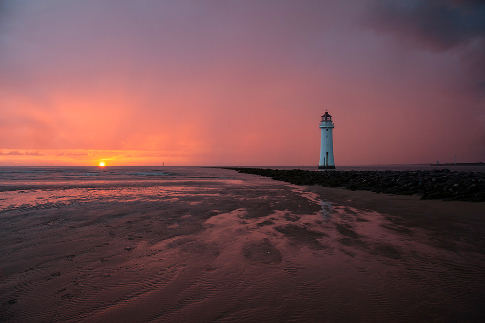 Perch Rock, The Wirral - Sea