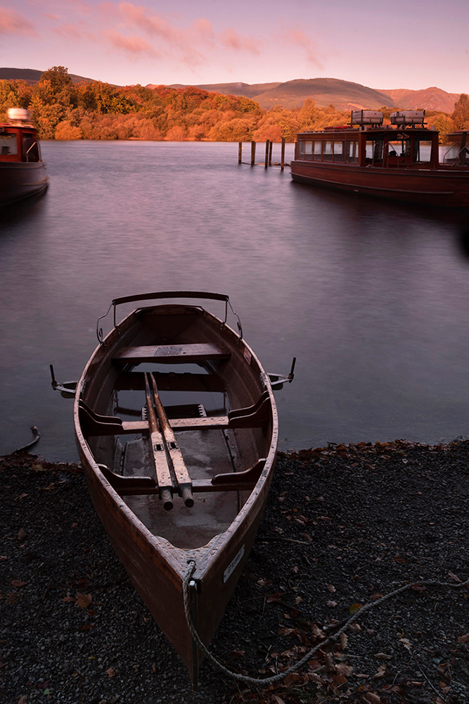 Derwent Water, Lake District - Abstract and Detail