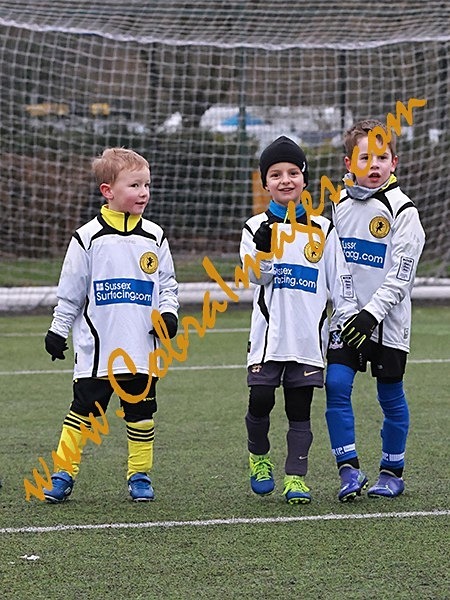 A_151 - Action: Group A: Burgess Hill White, Cuckfield United, Oakwood, Three Bridges Ambers