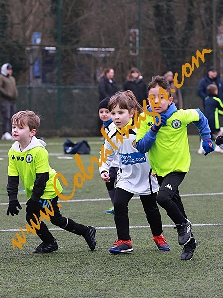 A_161 - Action: Group A: Burgess Hill White, Cuckfield United, Oakwood, Three Bridges Ambers