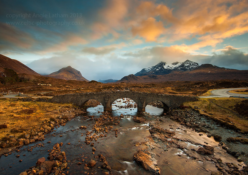 Sligachan Bridge Sunset