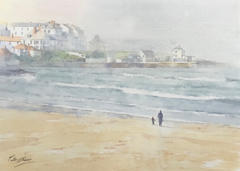 'Misty Day, East Strand' - Latest Work