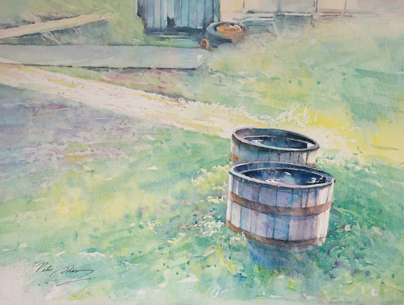 'Oak Casks' - Atmosphere and Light
