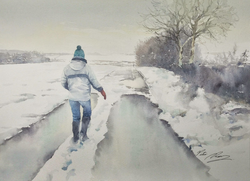 'White Silence' - 'Figures in the Landscape'