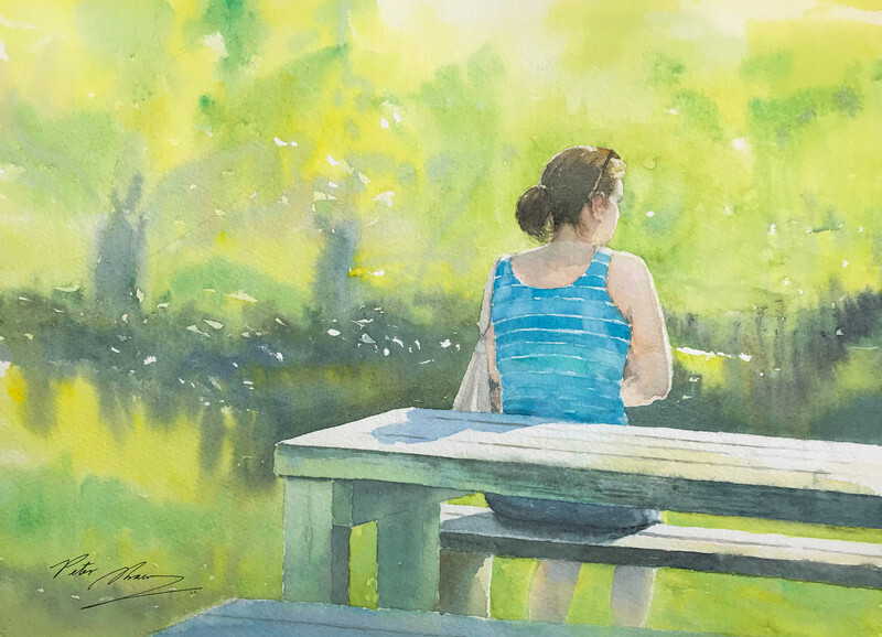 'Rest' - 'Figures in the Landscape'