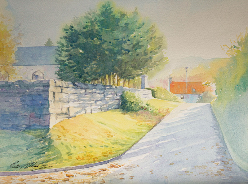 'Church Lane' - 'Seasons of the Land'