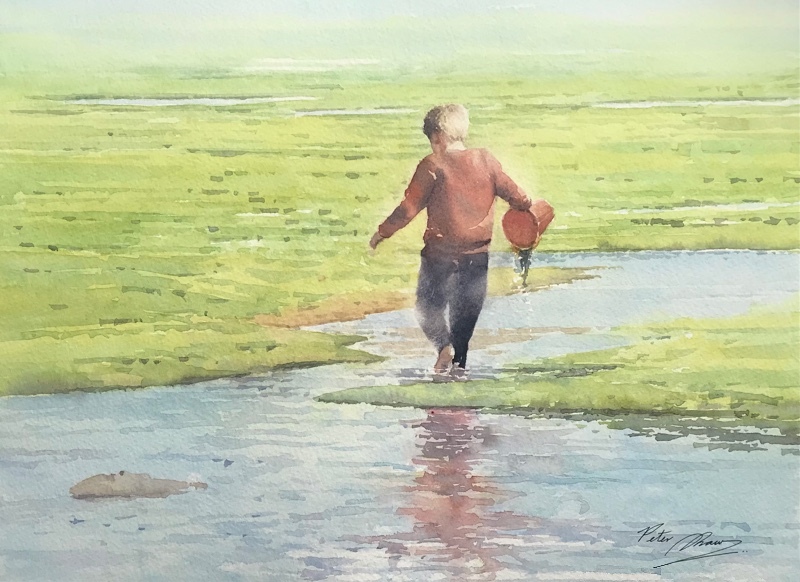 'Boy and Bucket' - Latest Work