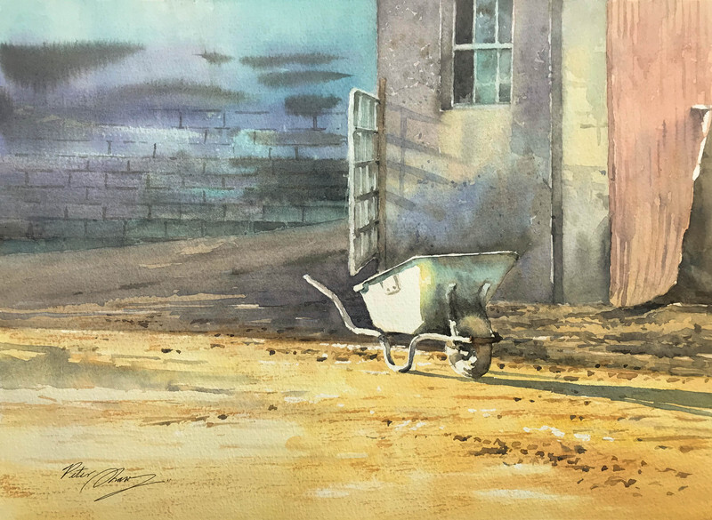 'The Old Dwelling House' - Atmosphere and Light