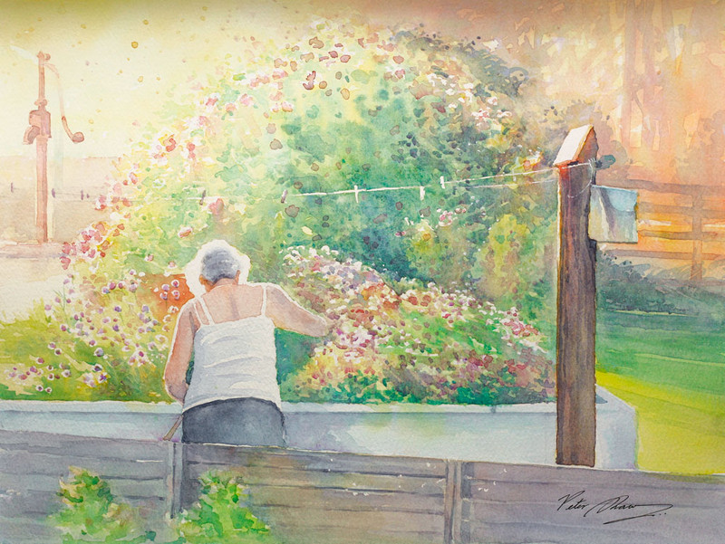 'Marguerite's Garden' - 'Figures in the Landscape'