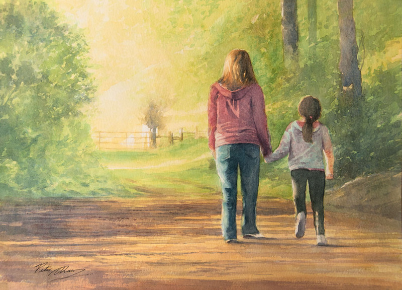 'Guiding Light' - 'Figures in the Landscape'