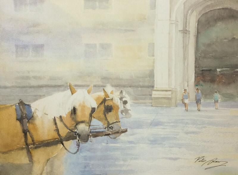 'Courtyard' - 'Feathers and Fur'