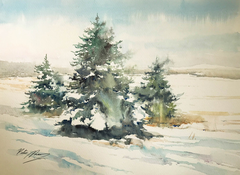 'Glenariff Snows' - 'Seasons of the Land'