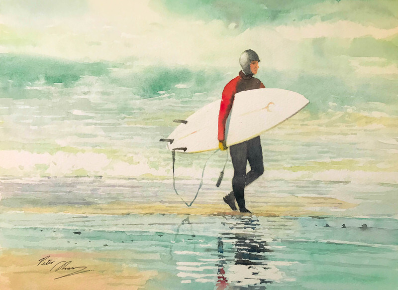 'The Surfer' - 'Figures in the Landscape'