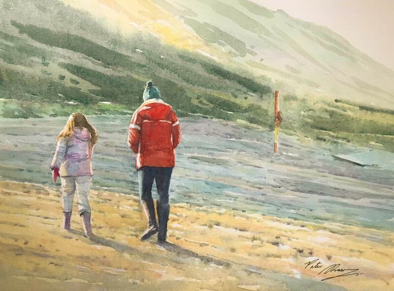 'Day at the Beach' - 'Figures in the Landscape'