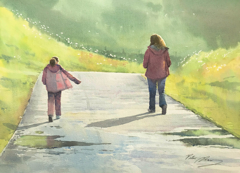 'Puddle Jumper' - 'Figures in the Landscape'