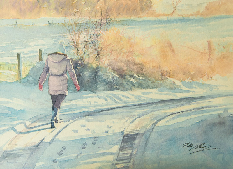 'Catching the Light' - 'Figures in the Landscape'
