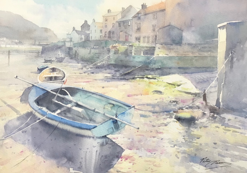 'Boats along the Beck' - Latest Work