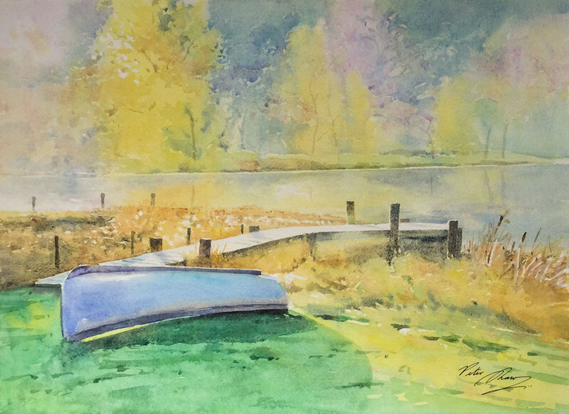 'October Morning, Aberfoyle' - 'River and Coast'