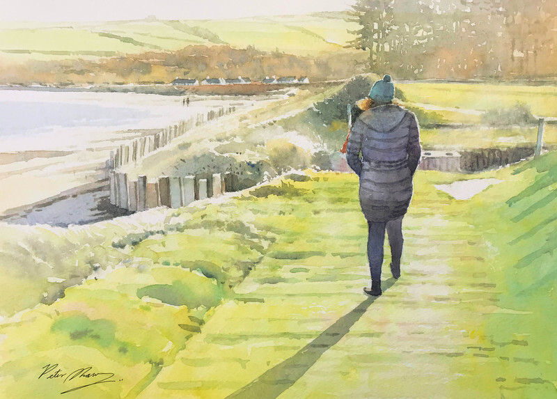 'Crisp, Clear Day' - 'Figures in the Landscape'