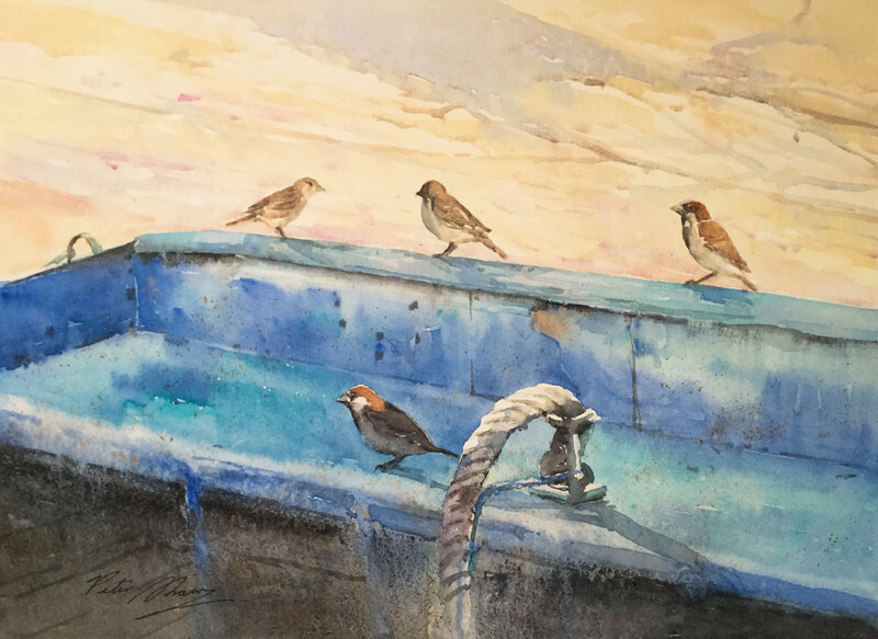 'Island Sparrows' - 'Feathers and Fur'