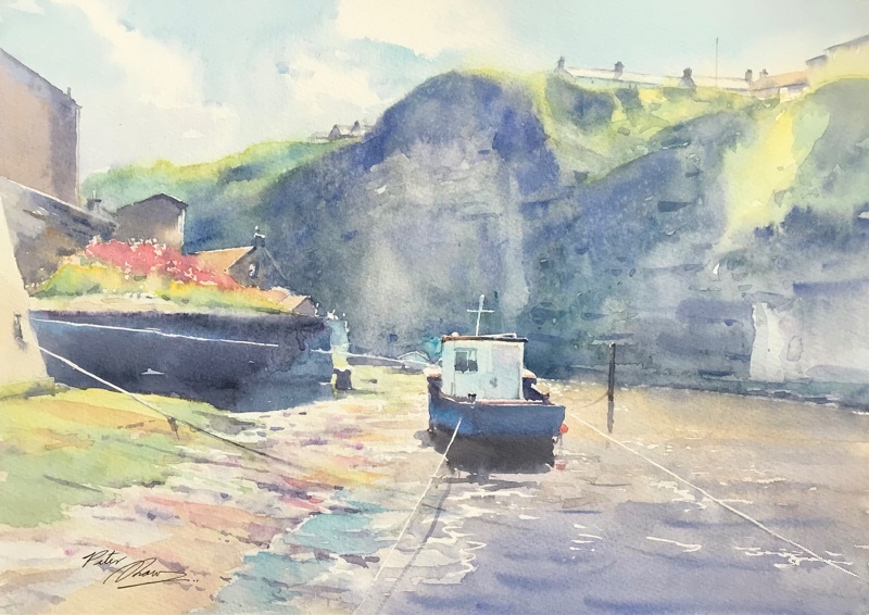 Mid Afternoon, Staithes' - Latest Work