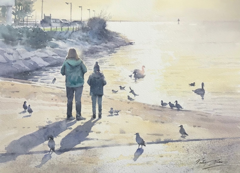 'Lough Shore' - Latest Work