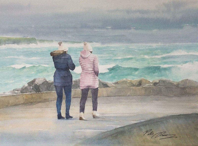 'Hold on to your Hat!' - 'Figures in the Landscape'