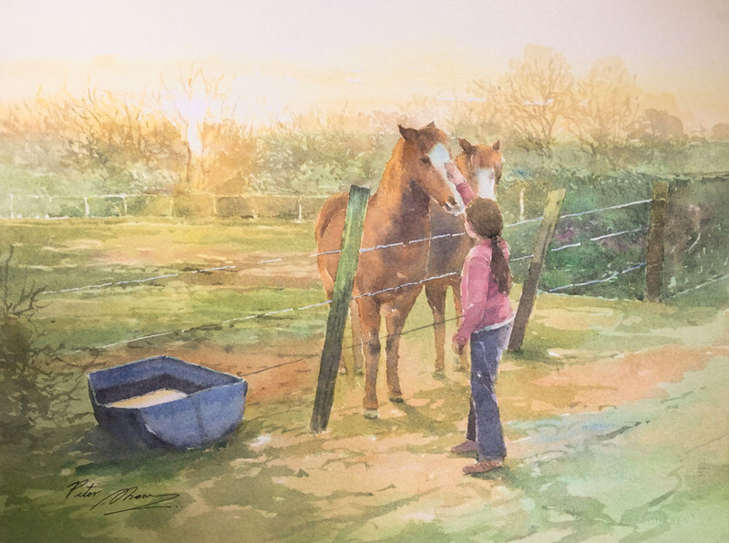 'Sundown' - 'Figures in the Landscape'
