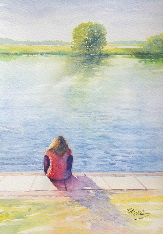 'River Seat' - 'Figures in the Landscape'