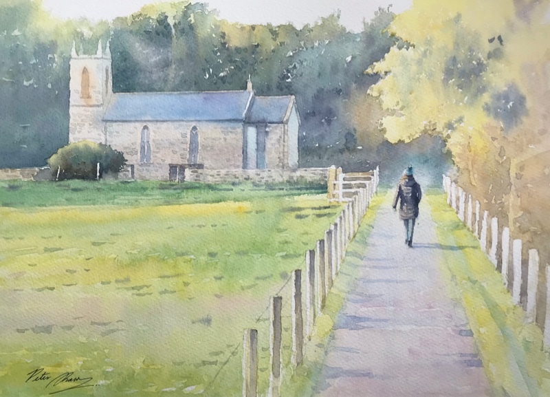 'Country Church' - Latest Work