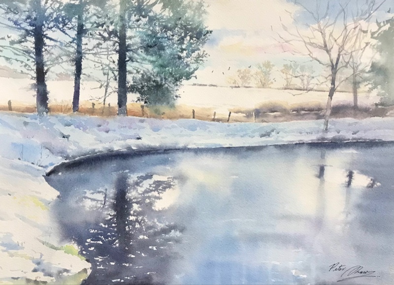 ‘Pond Ice’ - Latest Work