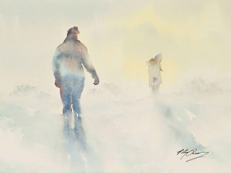 'Halo' - 'Figures in the Landscape'