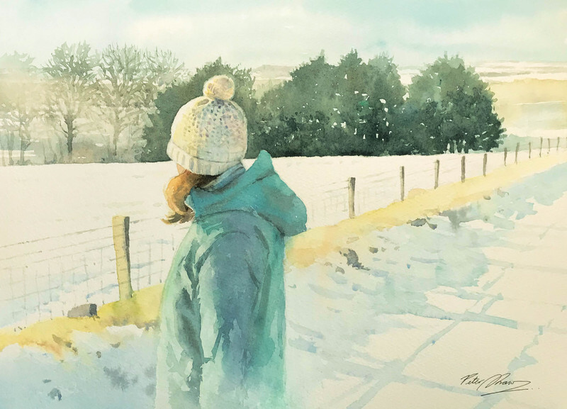 'Winter Walk' - 'Figures in the Landscape'